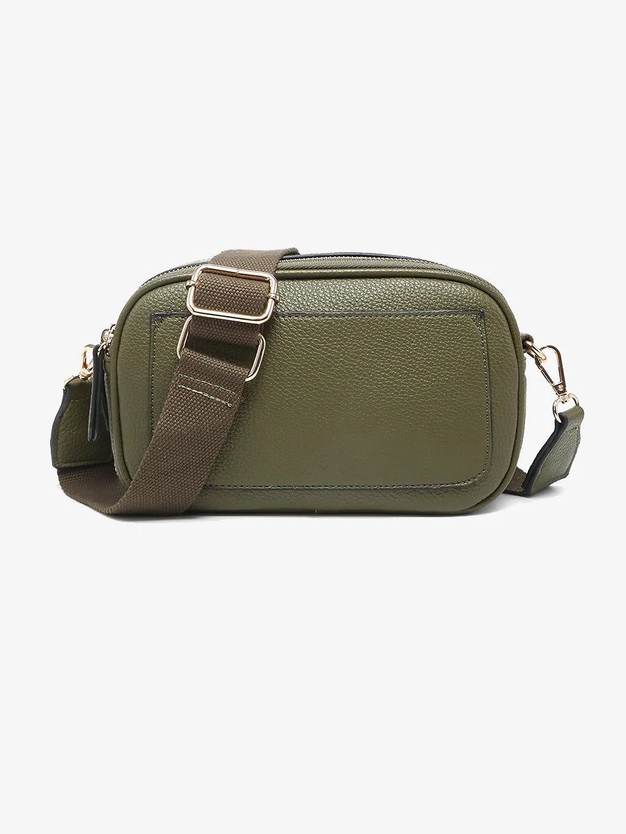 Jen & Co. Sky Dual Zip Crossbody
