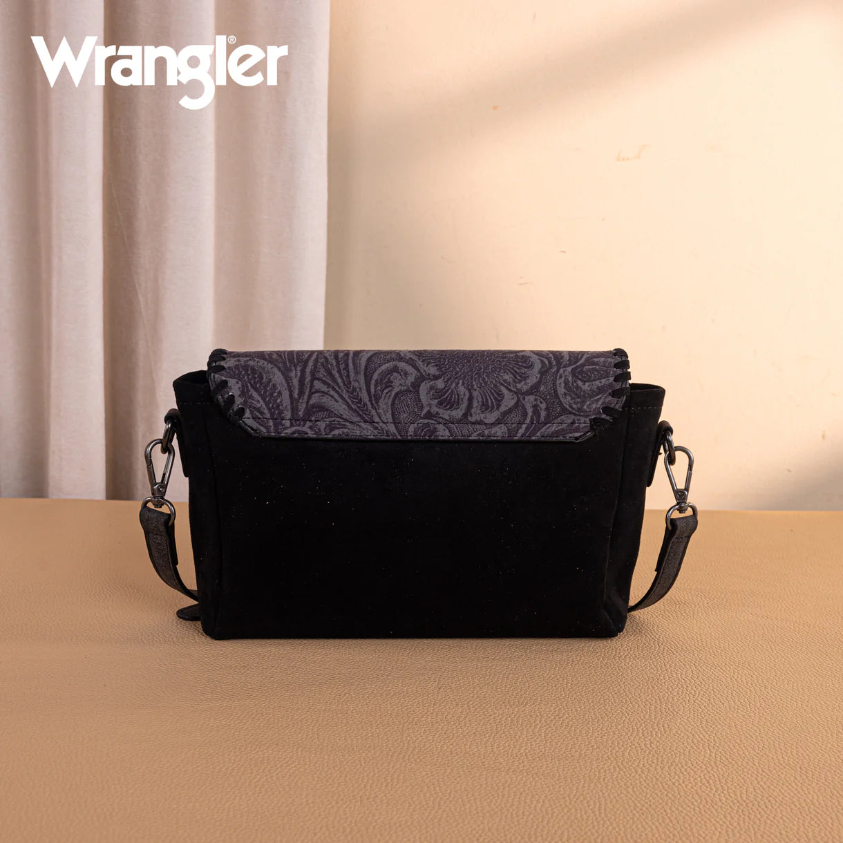 Wrangler Vintage Floral Crossbody Bag wPouch